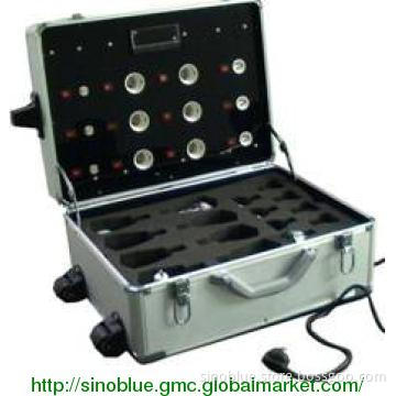high quality led alum suitcase for exhibition